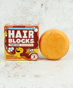 Ginger and Agave Nectar Hair Blocks Solid Shampoo Bar