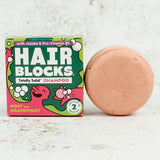 Mint and Grapefruit Hair Blocks Solid Shampoo Bar