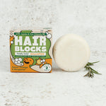 Sweet Orange and Bergamot Hair Blocks Solid Shampoo Bar