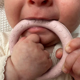 Hevea Natural Rubber Fish & Ring Teether Set