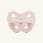 Hevea Round Baby Pacifier - 3-36 Months in Powder Pink