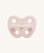 Hevea Round Baby Pacifier - 3-36 Months in Powder Pink