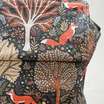 A closer look at the Woodland Fox print