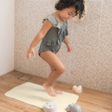 Hevea Large Natural Rubber Bath Mat - Granite