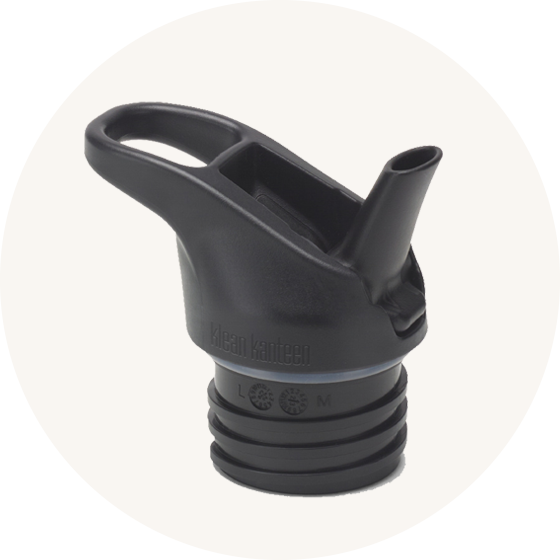 Klean Kanteen leakproof flip seal straw sports cap to represent Klean Kanteen Caps/Lids and Accessories at Babipur.