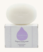 The Kokoso Organic Baby Soap available at Babipur. A gentle soap bar for newborns and the rest of the family