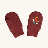 LGR Hazelnut Embroidered Knitted Mittens