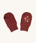 LGR Hazelnut Embroidered Knitted Mittens