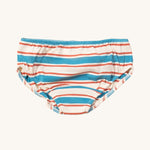 the blue, white and red stripe on the LGR Adventure Organic Underwear Set - 3 Pack