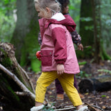 LGR Plum Colour Block Waterproof Winter Coat