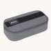 Lassig kids spacy school pencil case in bold anthracite available at Babipur. A grey spacious pencil case with a black strip and a patch with a 'bold' slogan. Features a zipped fastener.
