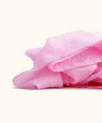 Lauras Play Cotton play Cloth in pink, made from organic cotton 90cm square.