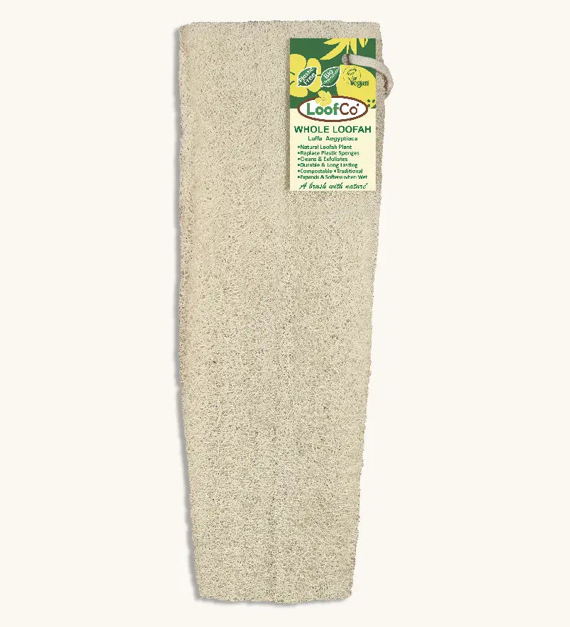 LoofCo whole loofah made for cleaning and exfoliating the body