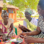Artisan Refugees creating beautiful bracelets and jewelry 