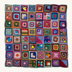 MADE51 Habibi Small Handmade Crochet Blanket made by Syrian Refugees