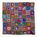 MADE51 Habibi Small Handmade Crochet Blanket made by Syrian Refugees