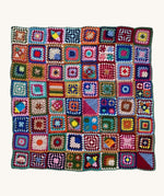MADE51 Habibi Small Handmade Crochet Blanket made by Syrian Refugees