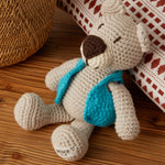 MADE51 Peace Bear, handmade from GOTS Organic Cotton by Syrian Refugees