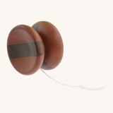 Mader free wheel butterfly yoyo available at Babipur. This yoyo is a traditional wooden toy and handmade. It features a butterfly shape to allow wide catch zone.