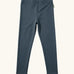 Maxomorra kids GOTS organic cotton leggings in navy with an elasticated waist band.