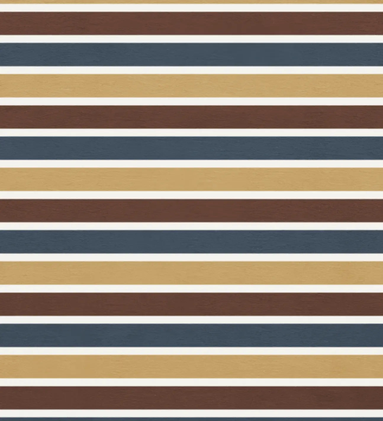 Maxomorra stripes in yellow, white, blue and brown, made from GOTS organic cotton.