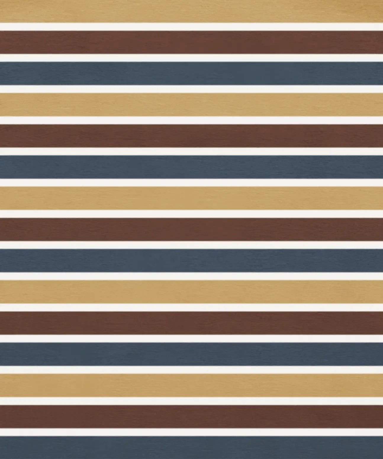 Maxomorra stripes in yellow, white, blue and brown, made from GOTS organic cotton.