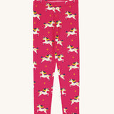 Maxomorra child's Unicorn Leggings on a plain background.