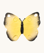 The Oli & Carol Natural Rubber Teether - Katia The Butterfly on a cream background