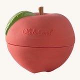 Oli & Carol red apple stacking toy rattle ball available at Babipur.