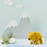 A soft toy Saber Tooth Tiger from the Olli Ella Holdie World Extinct Animals Set, for sale at Babipur.