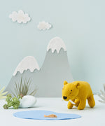 A soft toy Saber Tooth Tiger from the Olli Ella Holdie World Extinct Animals Set, for sale at Babipur.