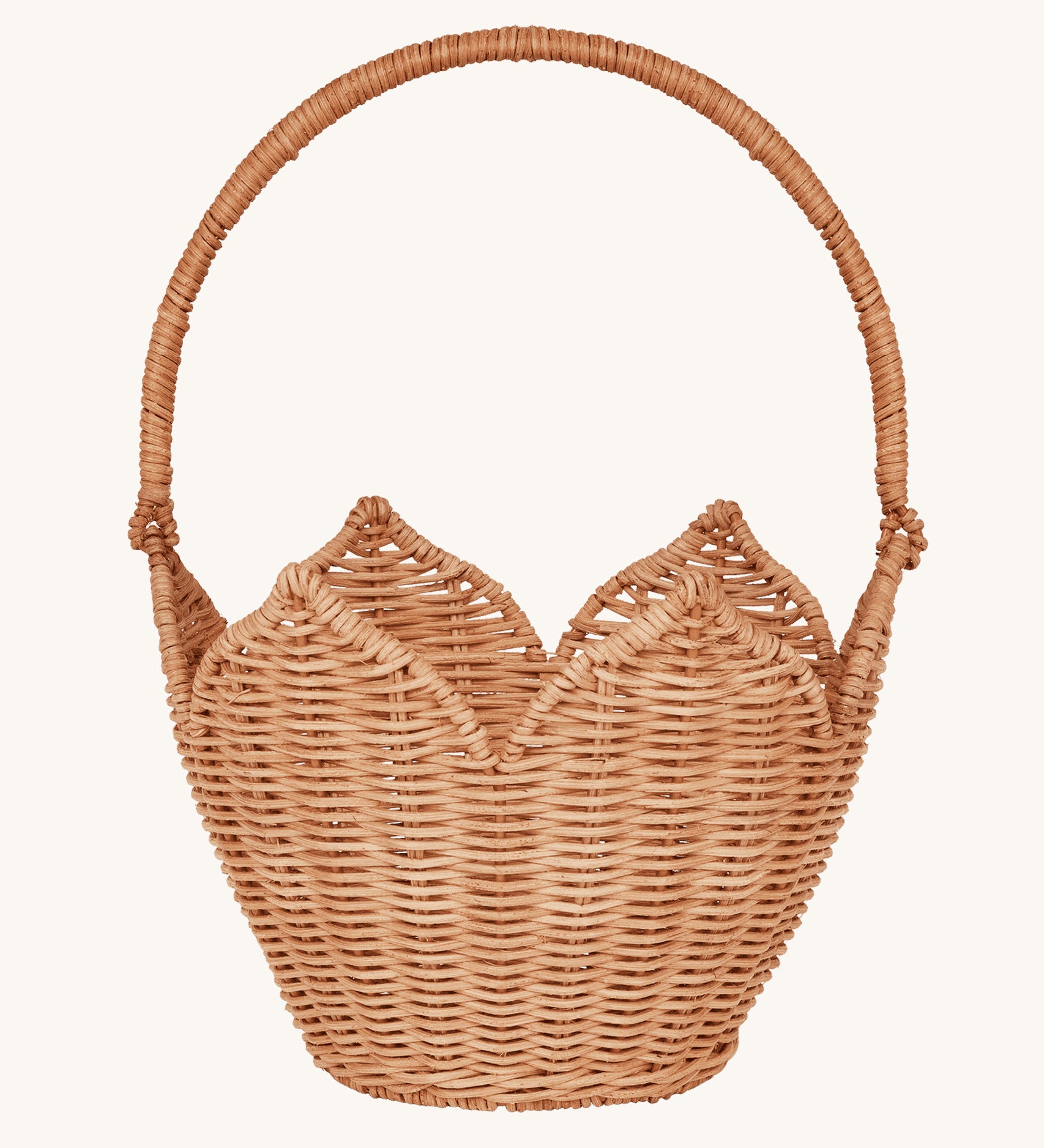 Olli Ella Rattan Carry Basket Poinsettia – Babipur