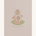 The Olli Ella Limited Edition Blossom Buds Gift Set - Tulip packaging box on a cream background with text which reads "You are my best bud!"