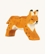 The Running Lynx by Ostheimer is a wooden big cat toy. Handcrafted with attention to detail, Ostheimer has captured the movement of the running Lynx in this beautiful wooden figure.