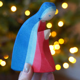 Ostheimer wooden Mary Toy - nativity figure or Christmas decoration - buy now at Babipur.