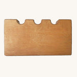 Ostheimer kids wooden castle wall toy block on a cream background