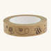 Babipur Kraft Eco Paper Tape with Buzzy Bee Print on a cream background