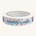 Babipur Nadolig Llawen eco paper tape on a cream background