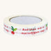 Babipur "Radish is a mainstream veg" Eco Paper Tape, on a cream background