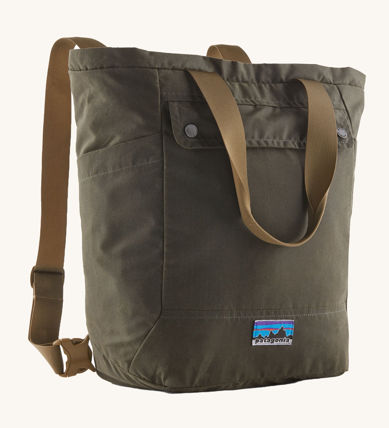Patagonia Waxed Canvas Tote Pack Basin Green