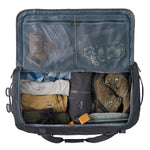 Inside the Patagonia Black Hole Duffel 70L to show how much can fit inside