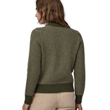 Patagonia Women's Recycled Wool-Blend Crewneck Sweater - Needle Green