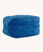 The bottom of the Patagonia Black Hole Cube 6L Endless Blue