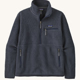 Patagonia Women's Retro Pile Marsupial Fleece - Smolder Blue
