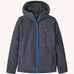 Patagonia Kids R2 TechFace Hoody in a  Smolder Blue colour available at Babipur.