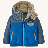 Patagonia Baby Reversible Tribbles Hoody - Endless Blue