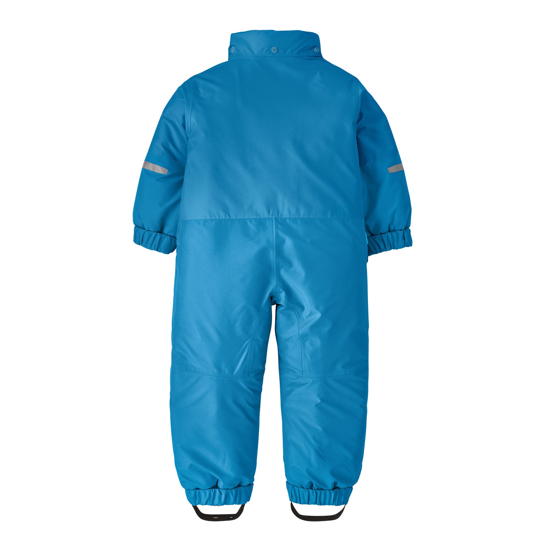 Patagonia little kids snow pile one piece in uplift blue available at Babipur showing the back detail