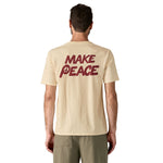 The back of a man wearing the Patagonia men's balance organic top available at Babipur.