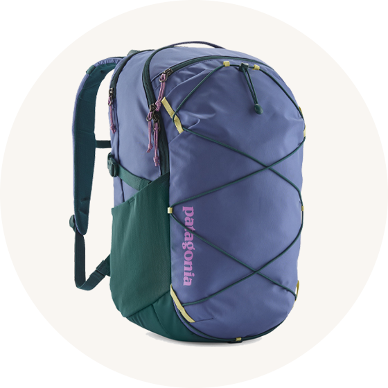 Patagonia Refugio Day Pack 30L in Current Blue to represent adults backpacks and travel bags at Babipur.