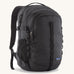 Patagonia refugio 26L back pack in black with matching black straps buckles and mesh side pockets